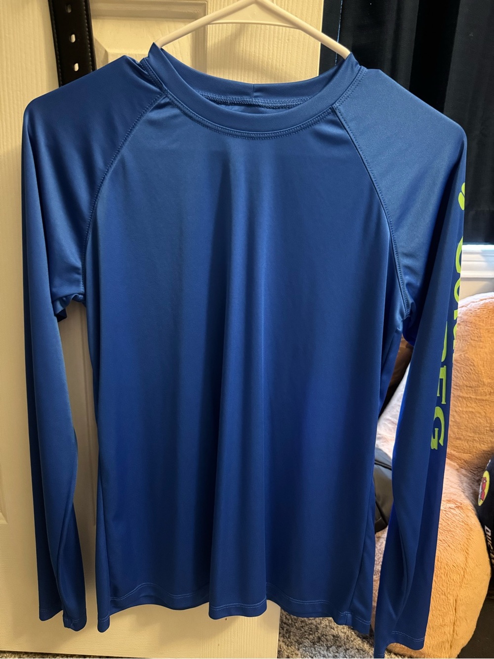 Columbia Men's Royal Blue Long-Sleeve Rash Guard